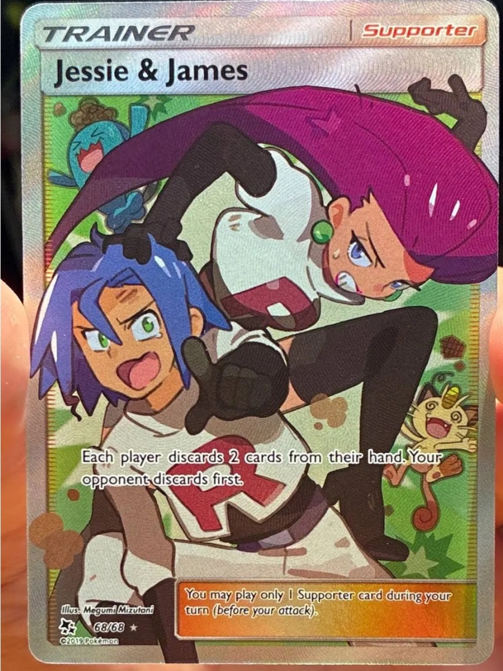 Jessie & James 68/68 Holo